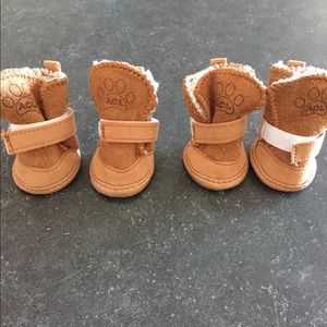 Puppy snow boots
